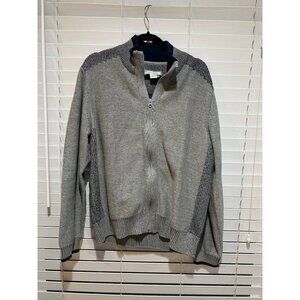 Carbon2Cobalt Full‎ Zip Mens Sweater - Size L
